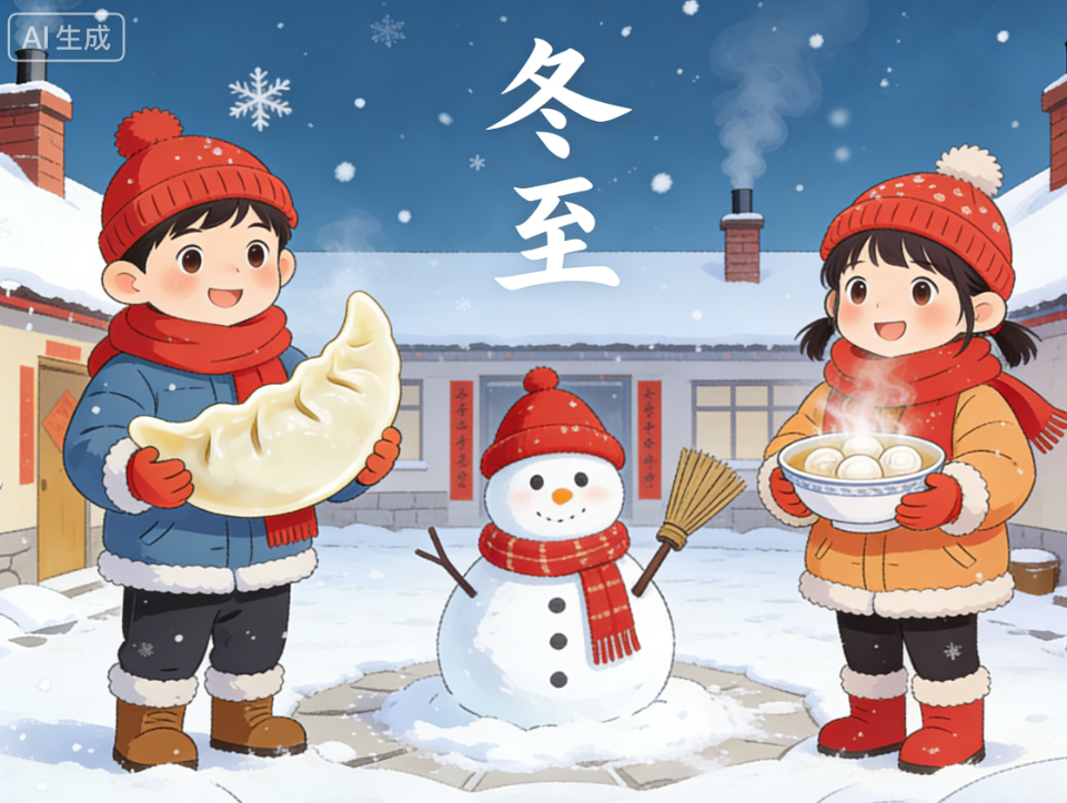 冬至：夜尽昼长，岁寒安暖